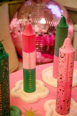 Pillar Plate Floral Squidge