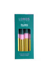 Velas cónicas sumergidas a mano de Oxfordshire