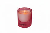 Cotswold Pink Bubble Glass Candle