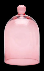 Pink Cloche Candle Cover