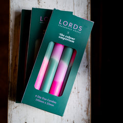 Big Sur hand dipped tapered candles