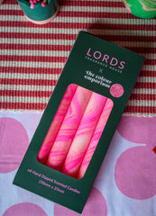 Velas cónicas sumergidas a mano de Oxfordshire