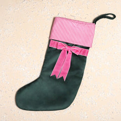 Pink and Green Stocking