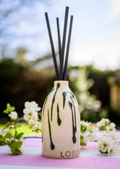 Juego de difusores de láminas de cerámica.