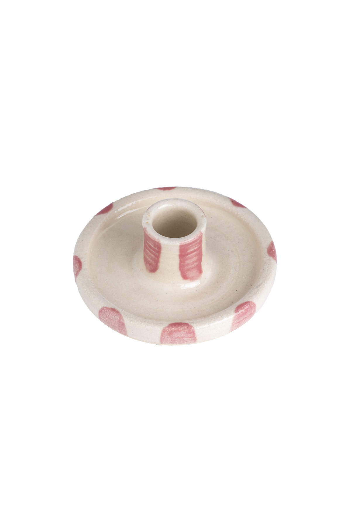 Candelero cónico de cerámica