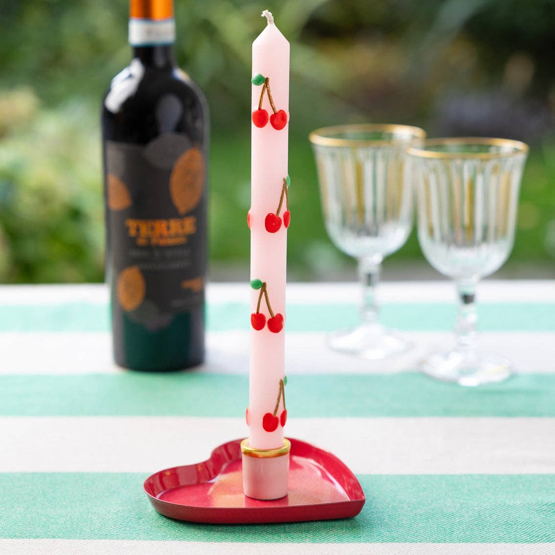 Cherry Dinner Candle