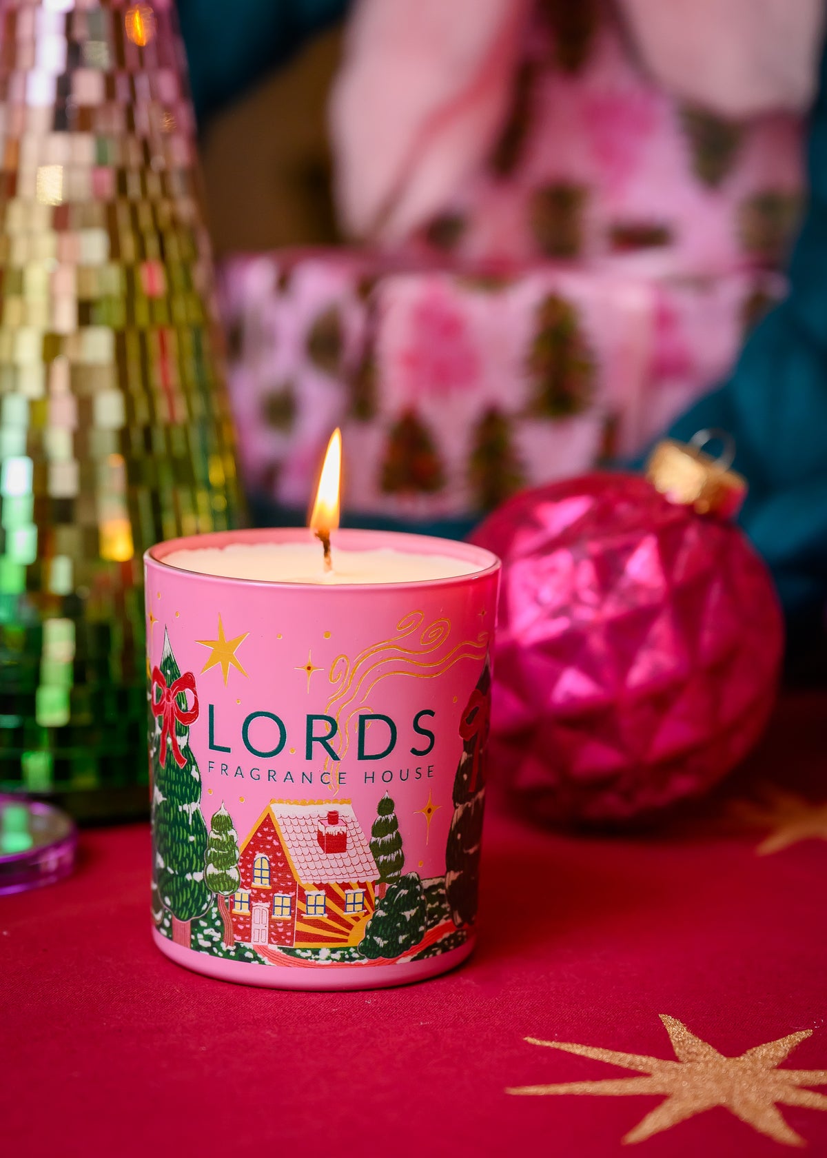 Abernethy Forest Winter Candle, NEW