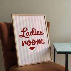 Ladies Room Print