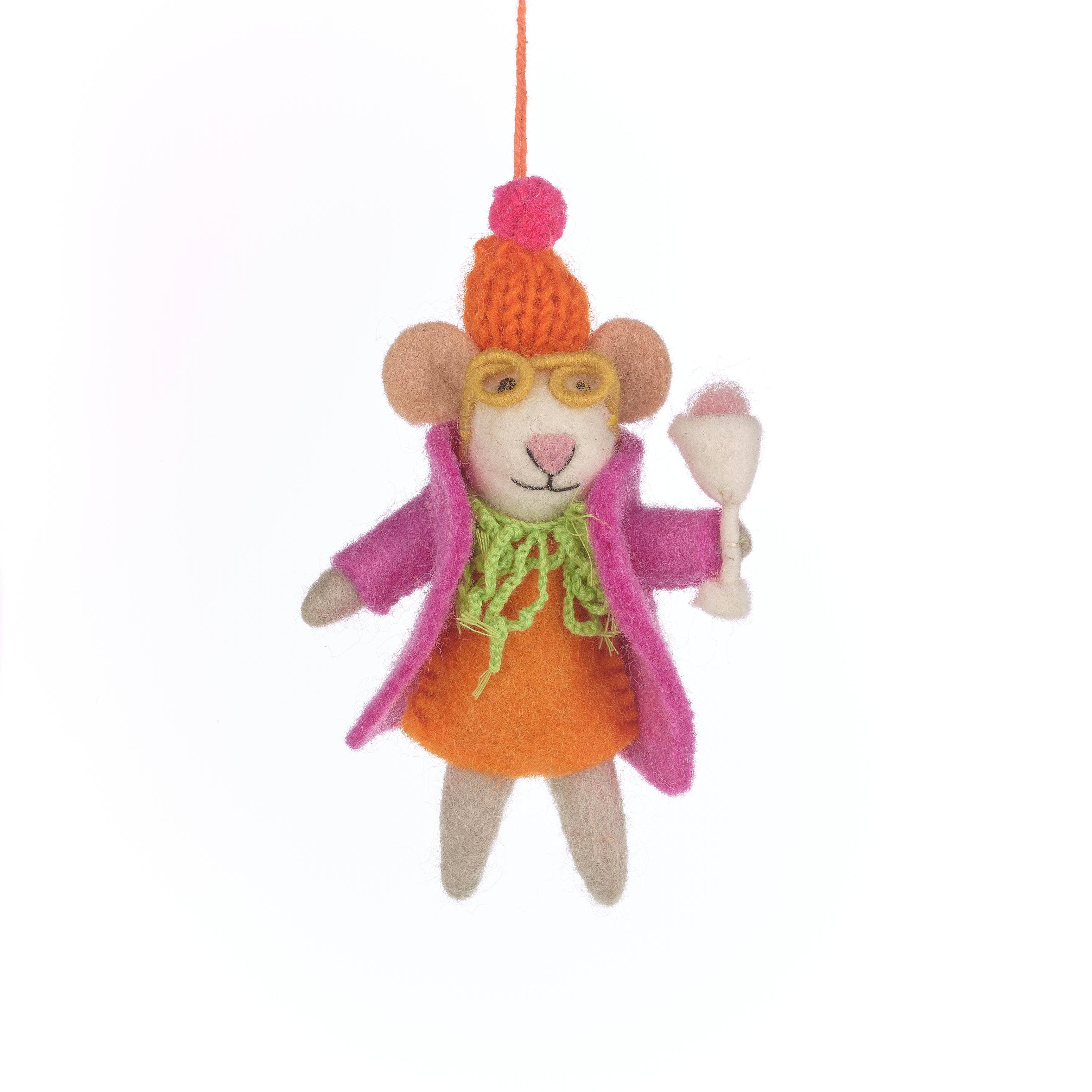 Scented Felt Christmas Decorations