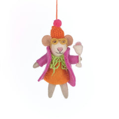 Scented Felt Christmas Decorations