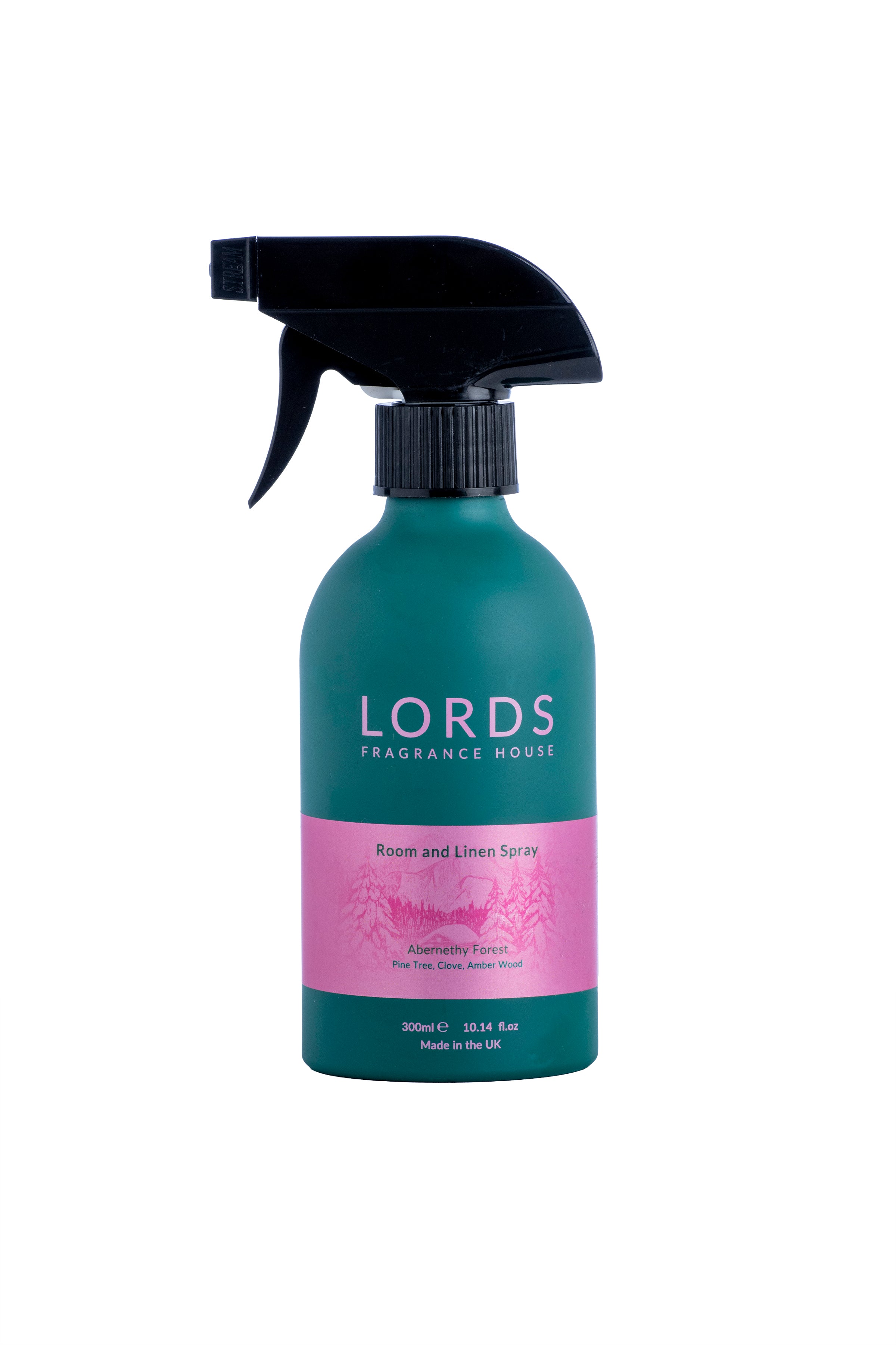 Green Aluminium Room & Linen Spray