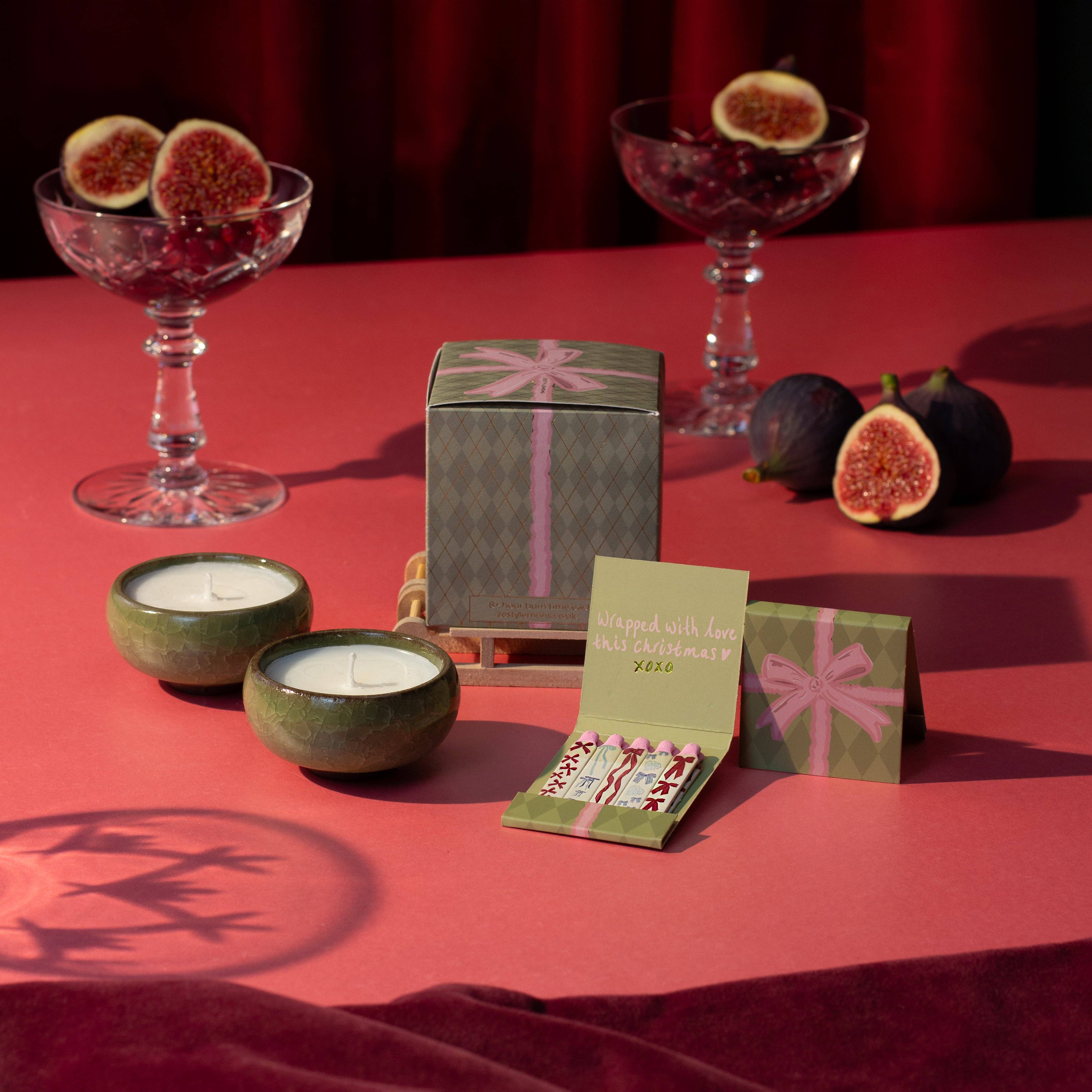Wrapped with Love Matchbook