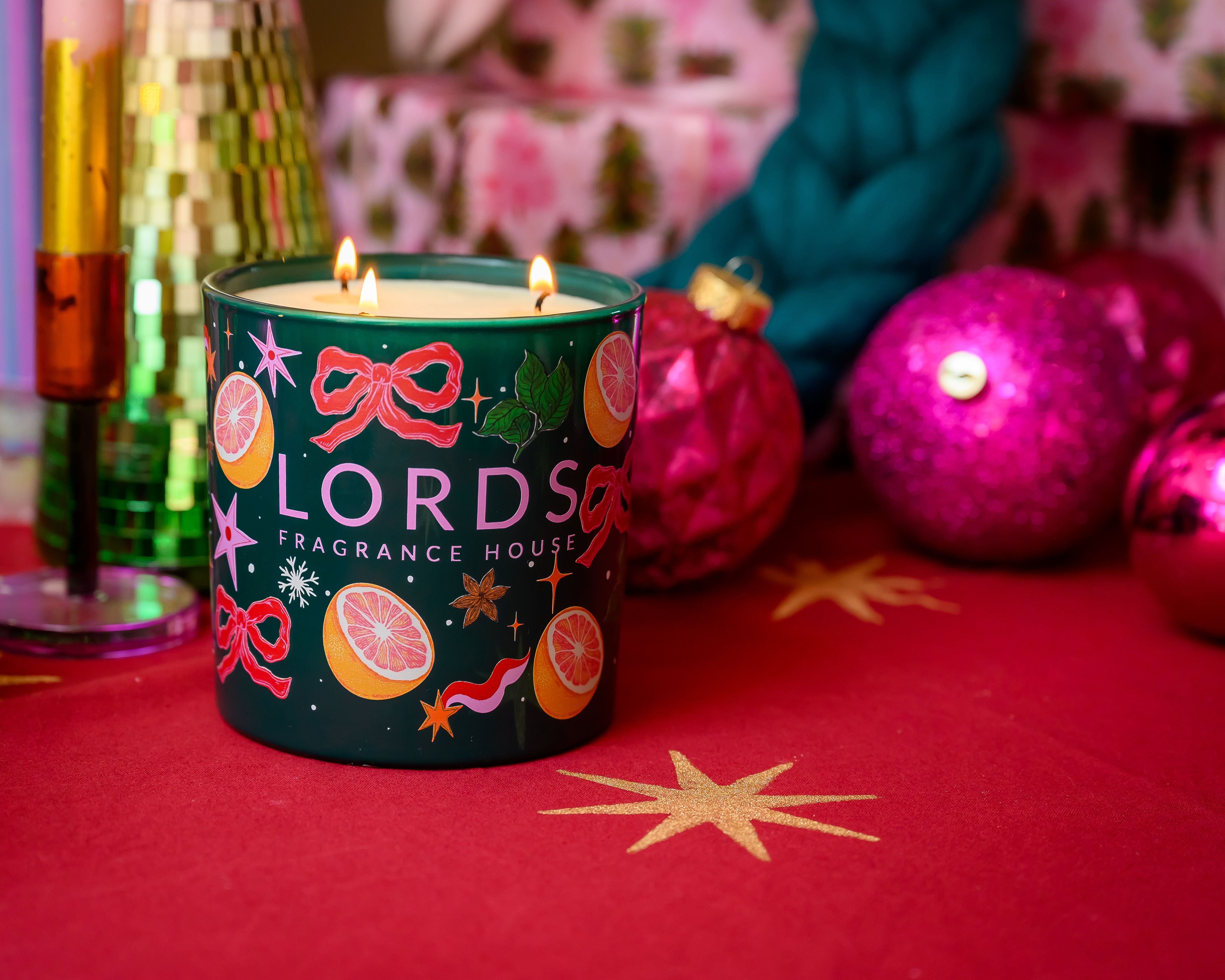 Yala Candle, Special Glass NEW 3 wick
