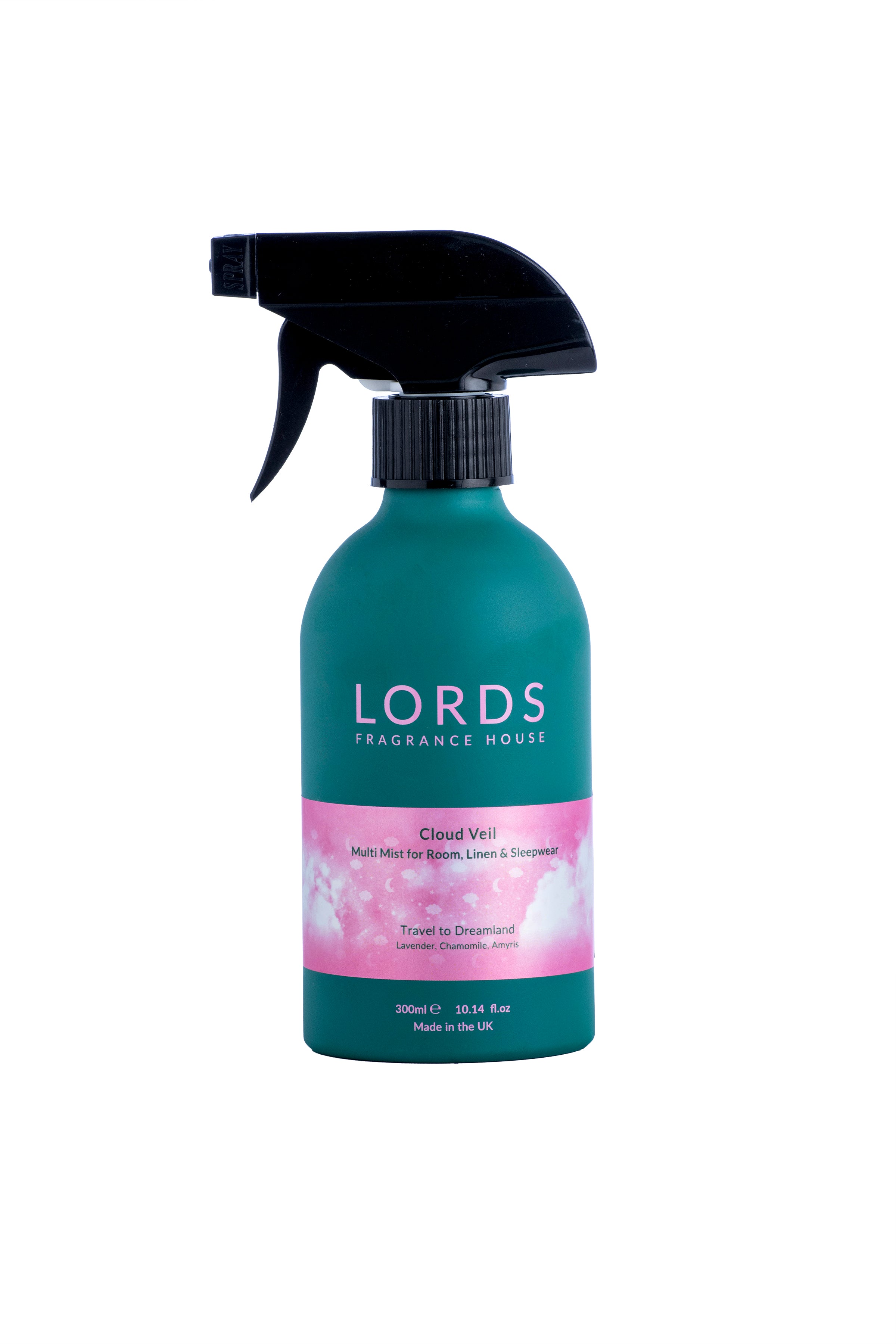 Green Aluminium Room & Linen Spray
