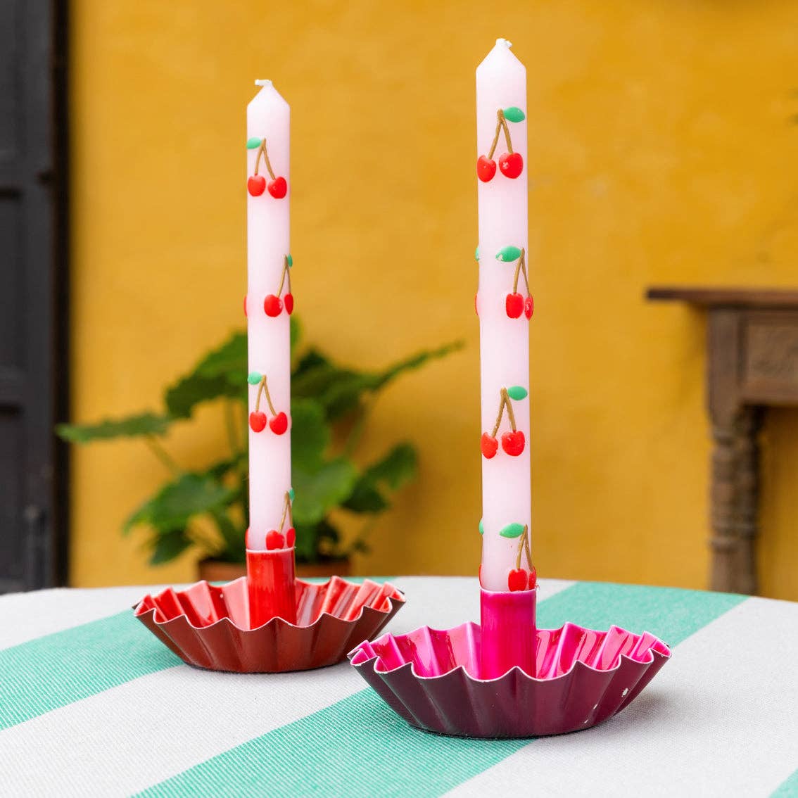Cherry Dinner Candle