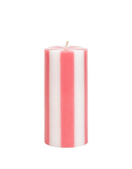 Striped Medium Pillar Candles