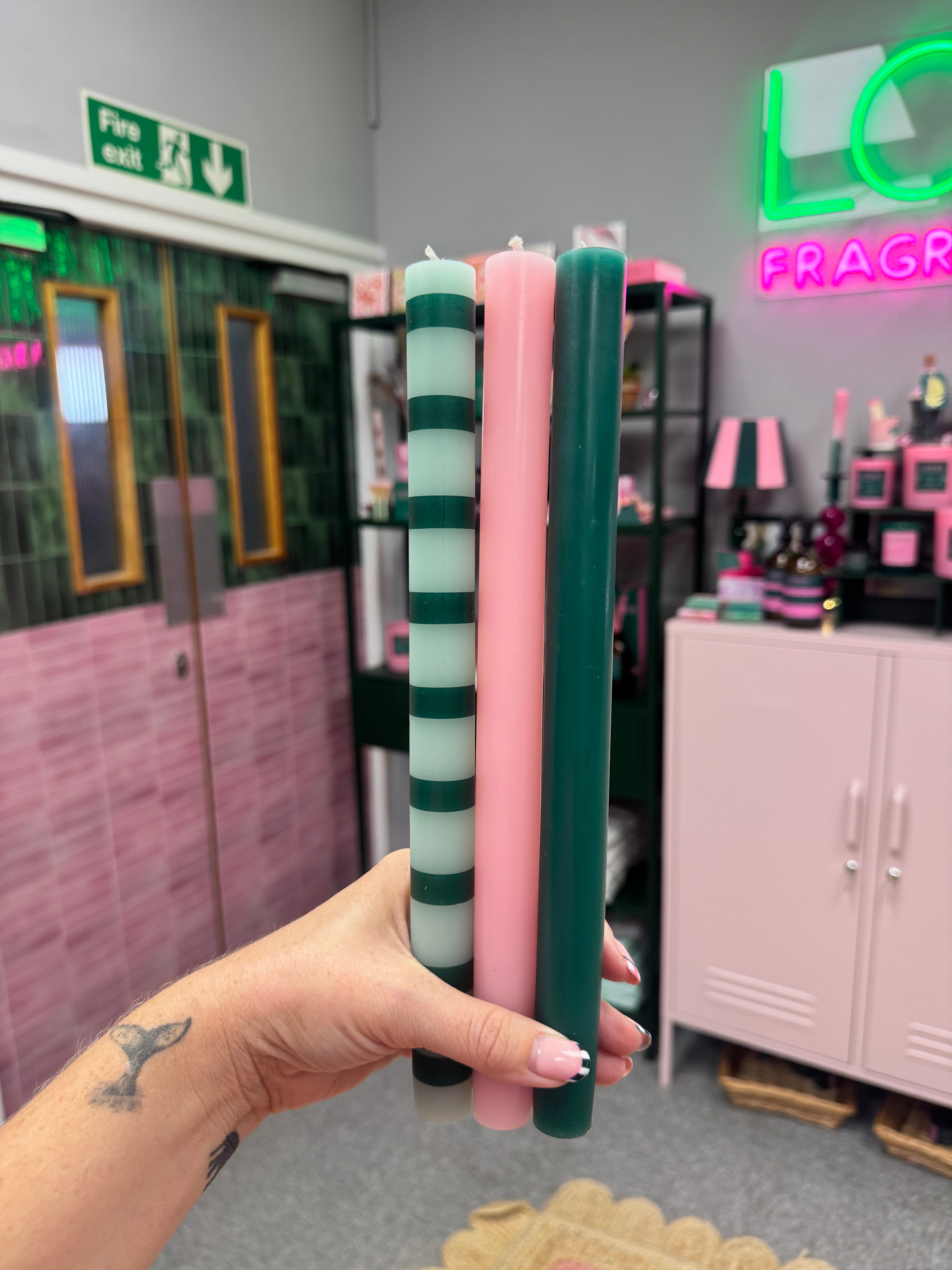 Set of 3 Dinner Candles