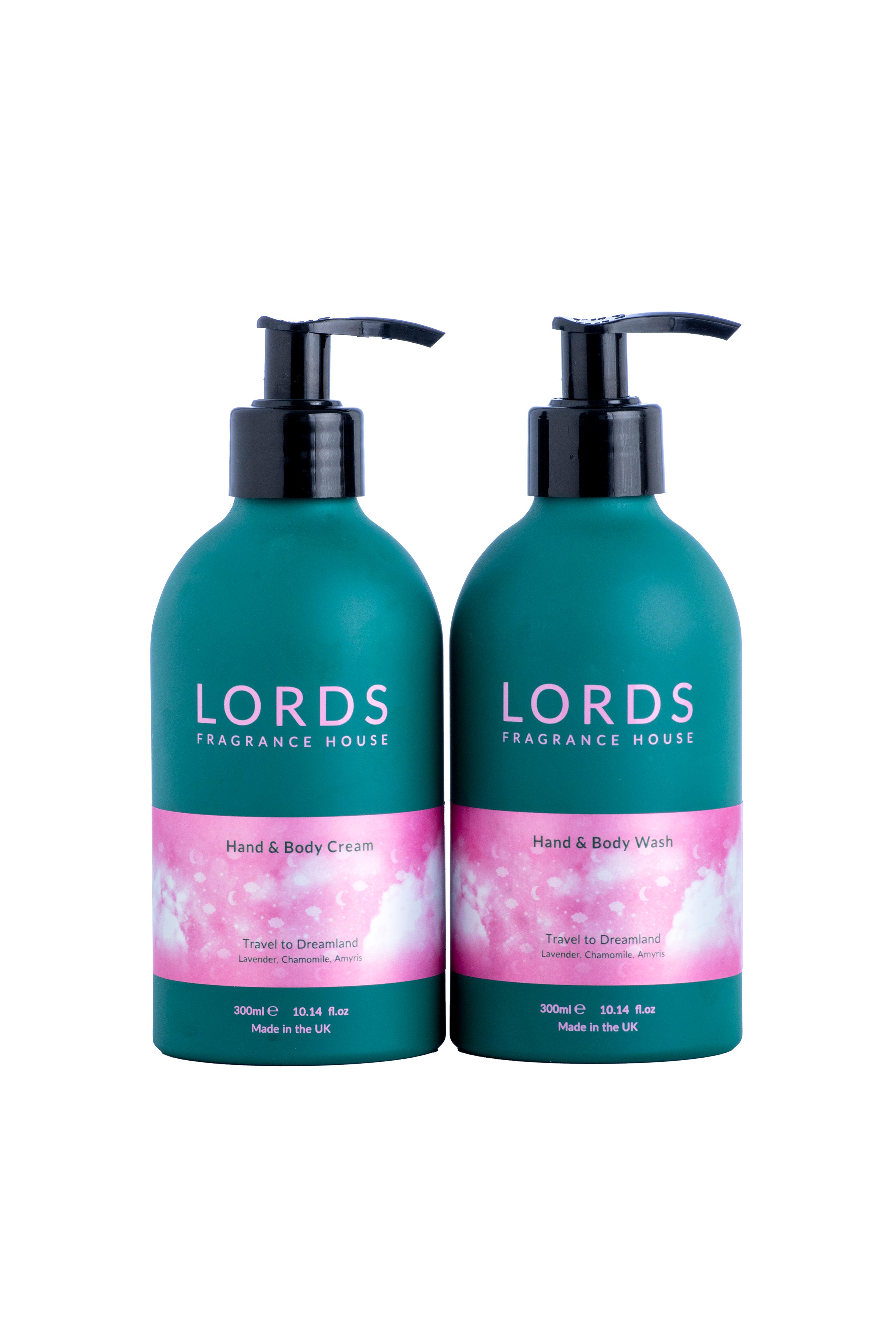 Hand/Body Wash & Cream DUO, Green