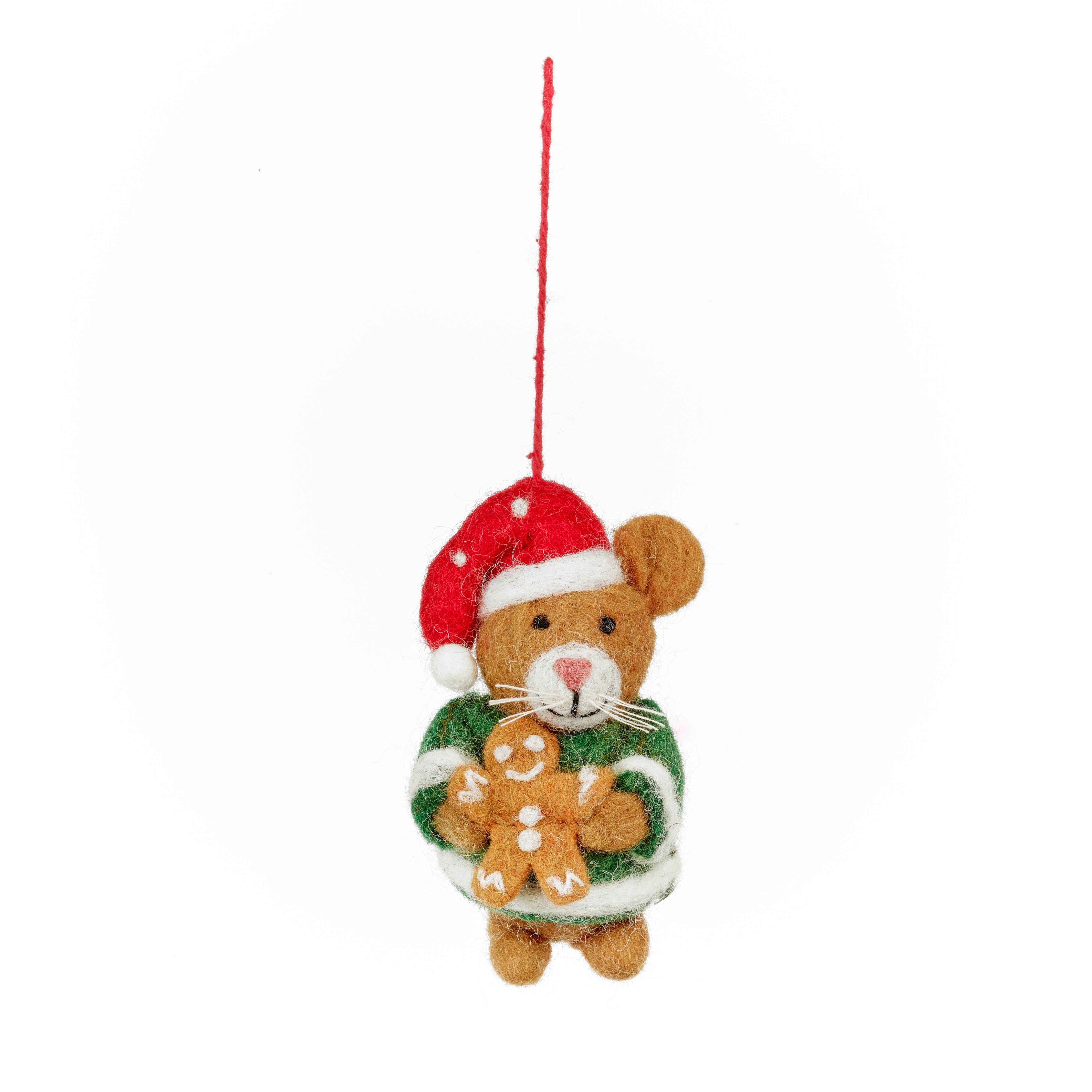 Scented Felt Christmas Decorations