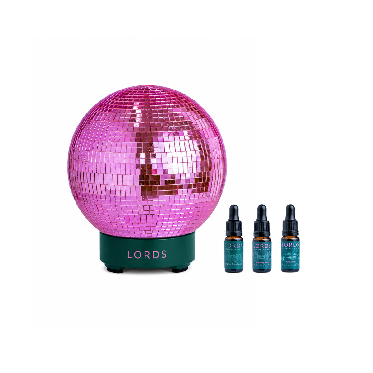 Disco Ball Aroma Diffuser | Fragrance Oil Discovery Set