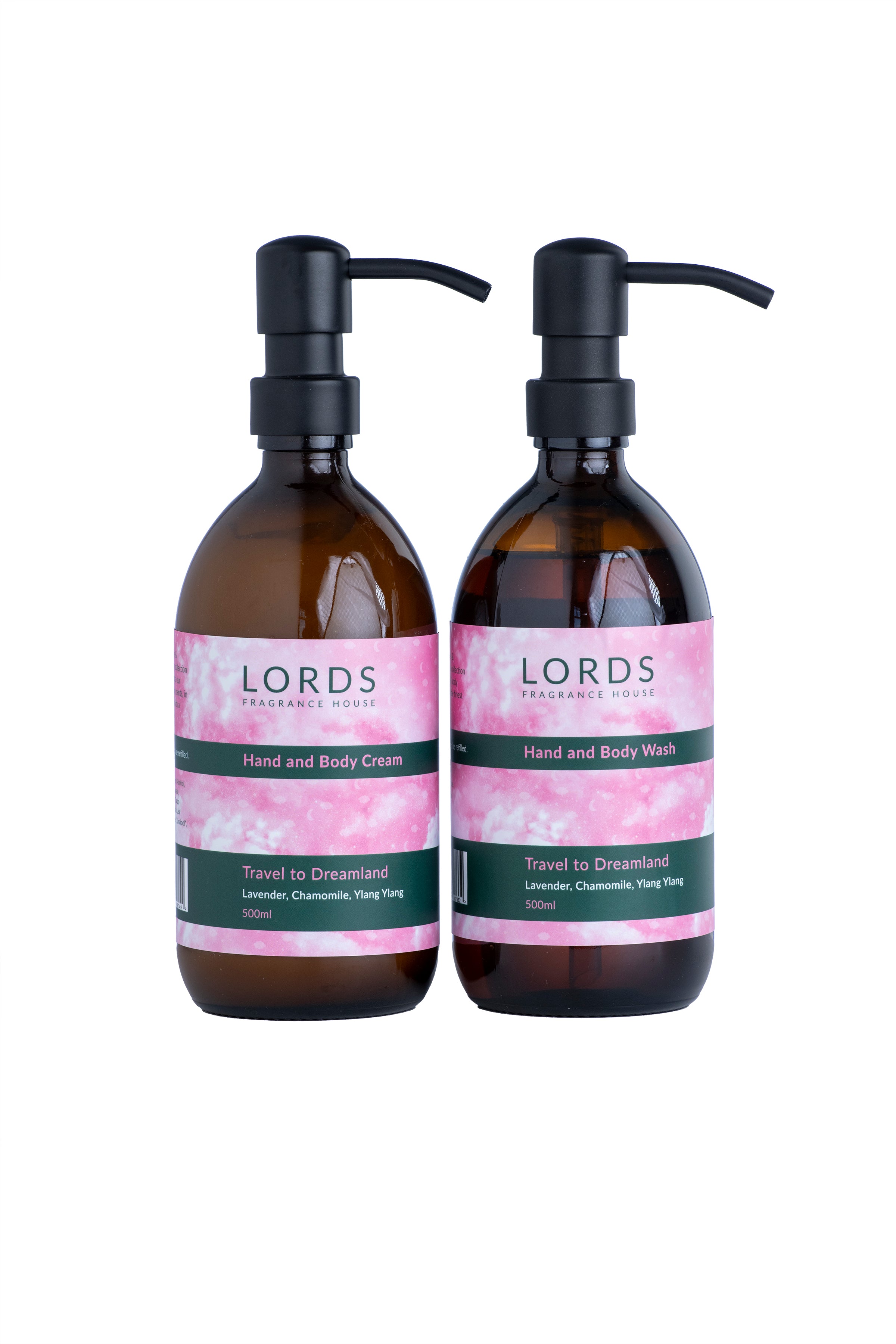 Hand and Body Wash & Cream Duo