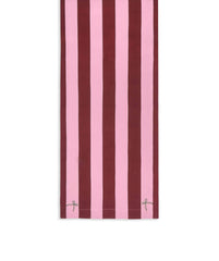 Table Runner - Bold Stripe Burgundy