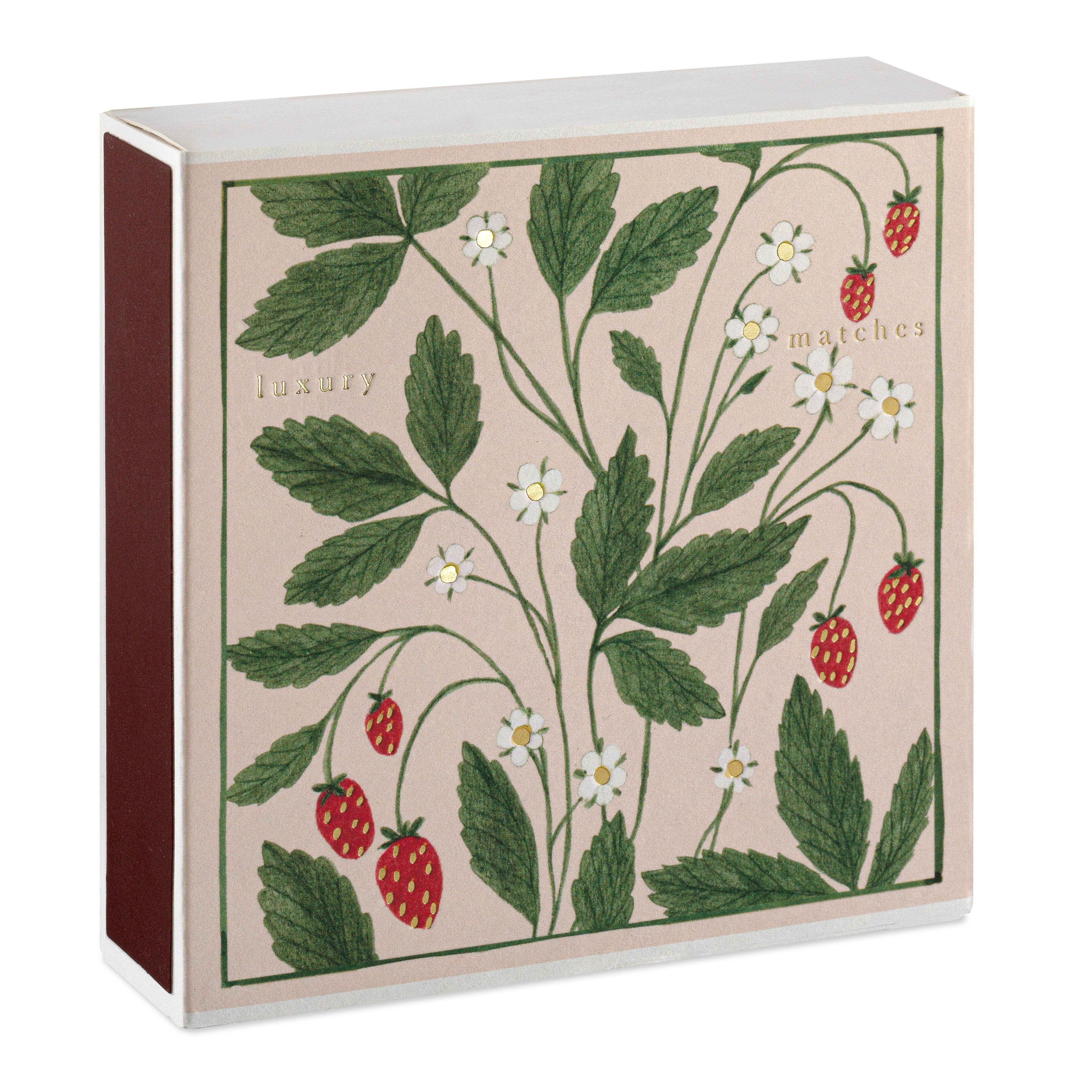 Strawberry | Square Matchboxes