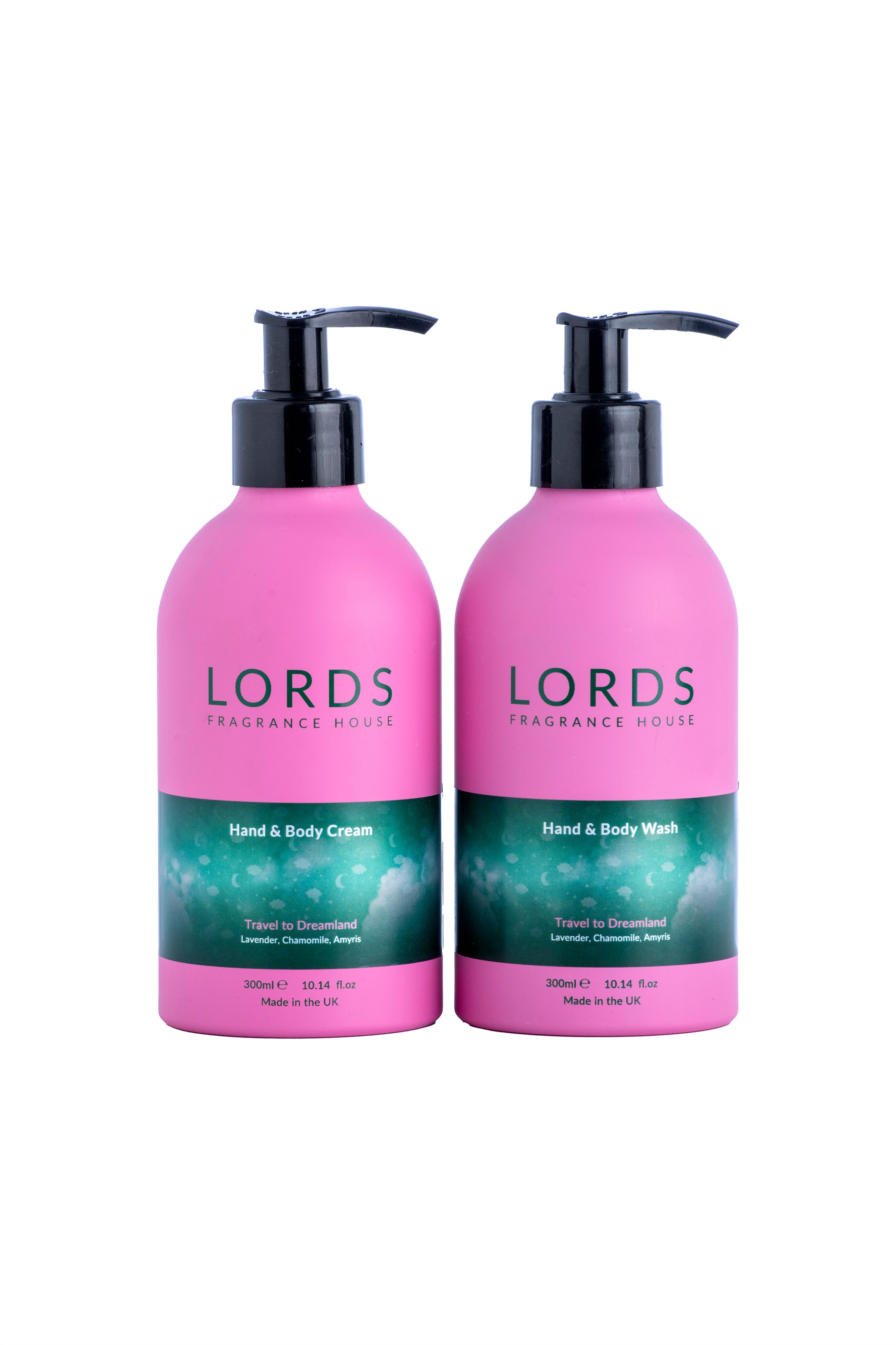 Hand/Body Wash & Cream DUO, Pink