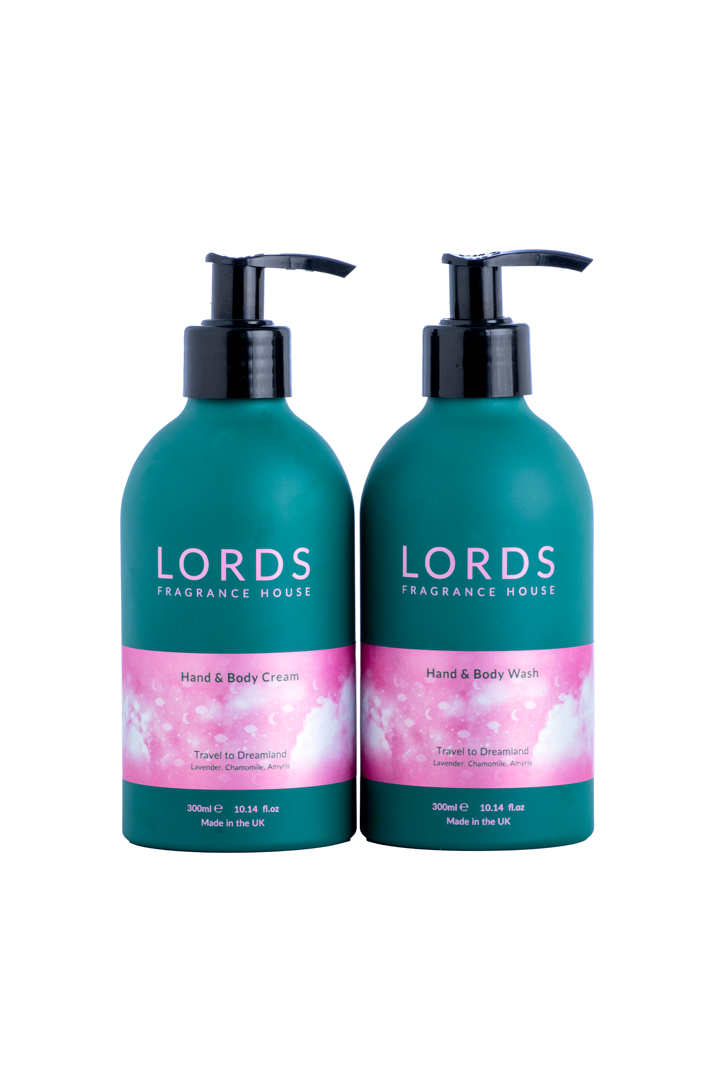 Hand/Body Wash & Cream DUO, Green
