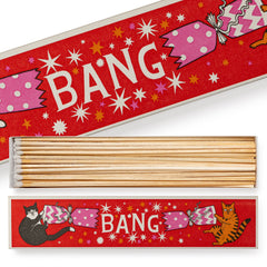 Christmas Cat Bang Matches