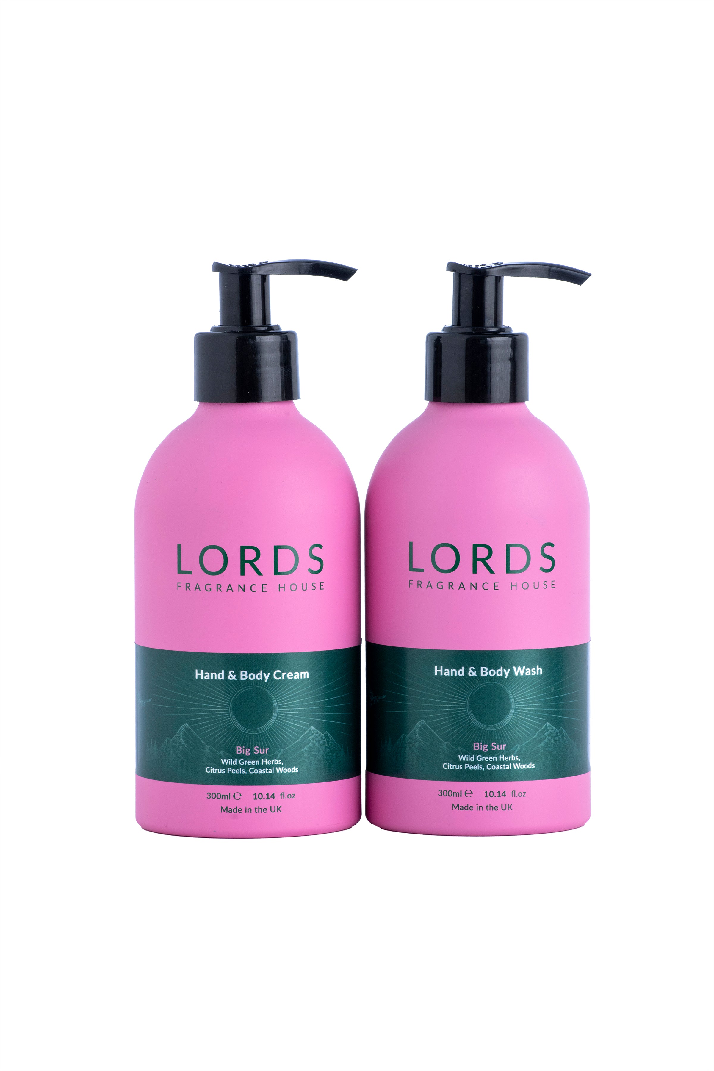 Hand/Body Wash & Cream DUO, Pink