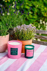 Soft Pink Stripe Tablecloth