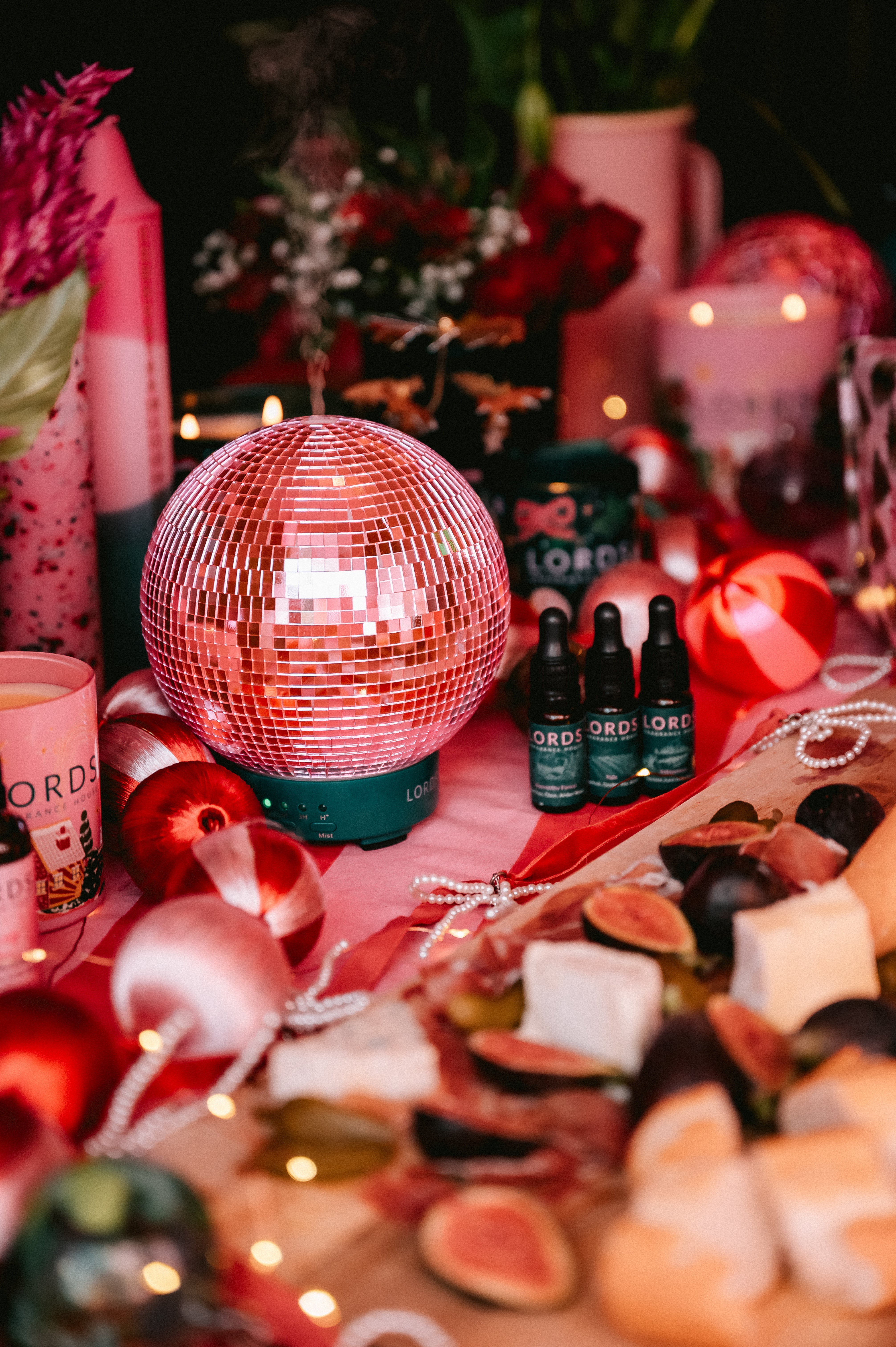 Disco Ball Scent Diffuser | Colour-Changing Electric Fragrance Oil Mist Diffuser