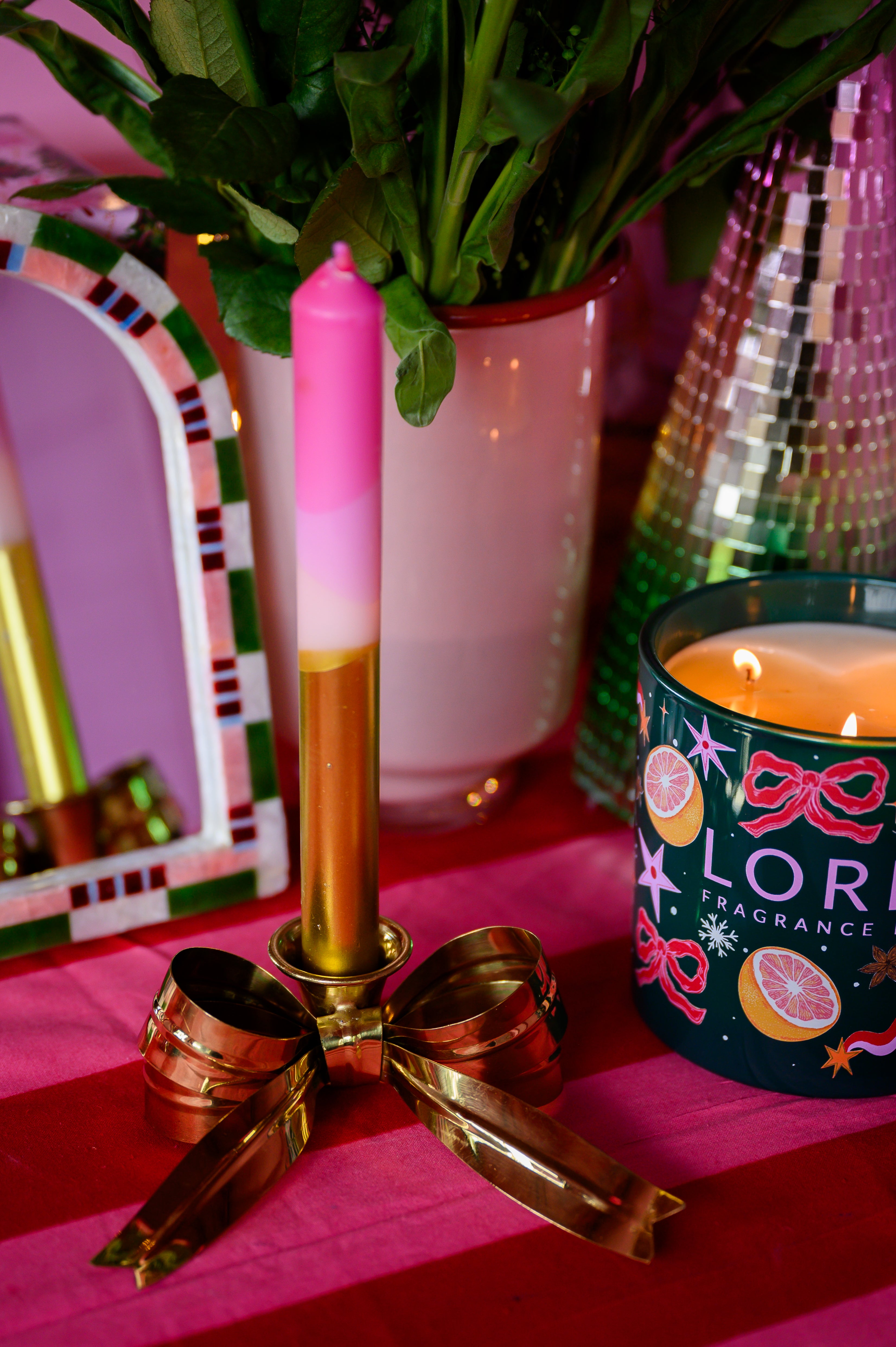 Cotswold scented hand dipped taper candles