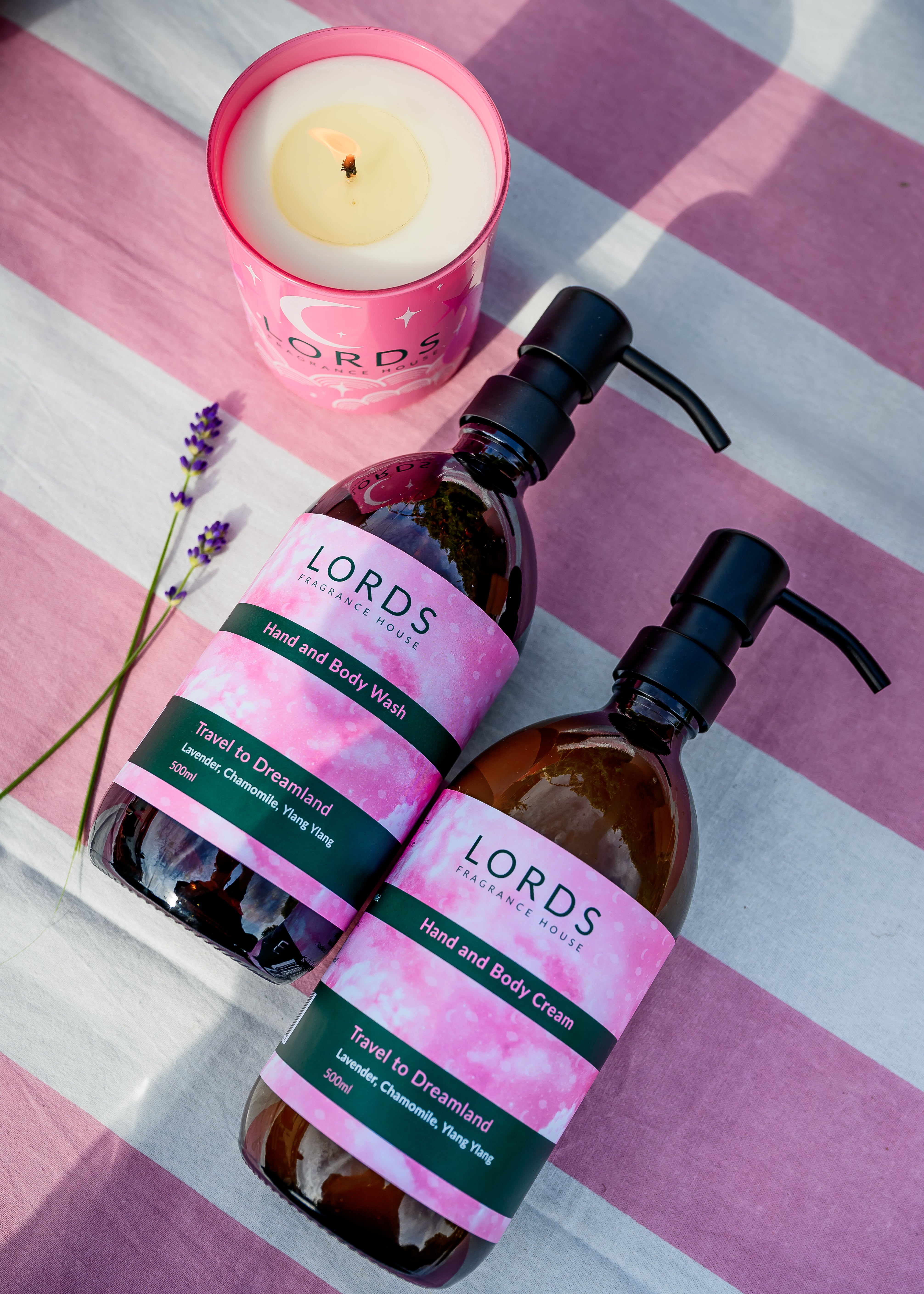 Hand and Body Wash & Cream Duo