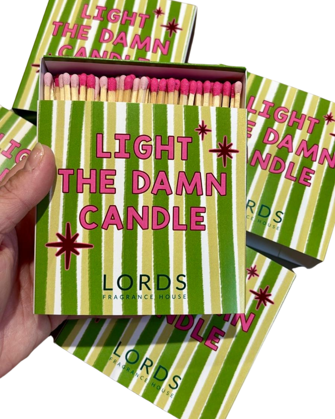 'Light the Damn Candle' LORDS Match Boxes