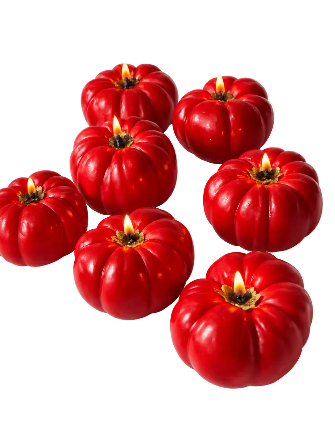 Heirloom Tomato Shaped Candle
