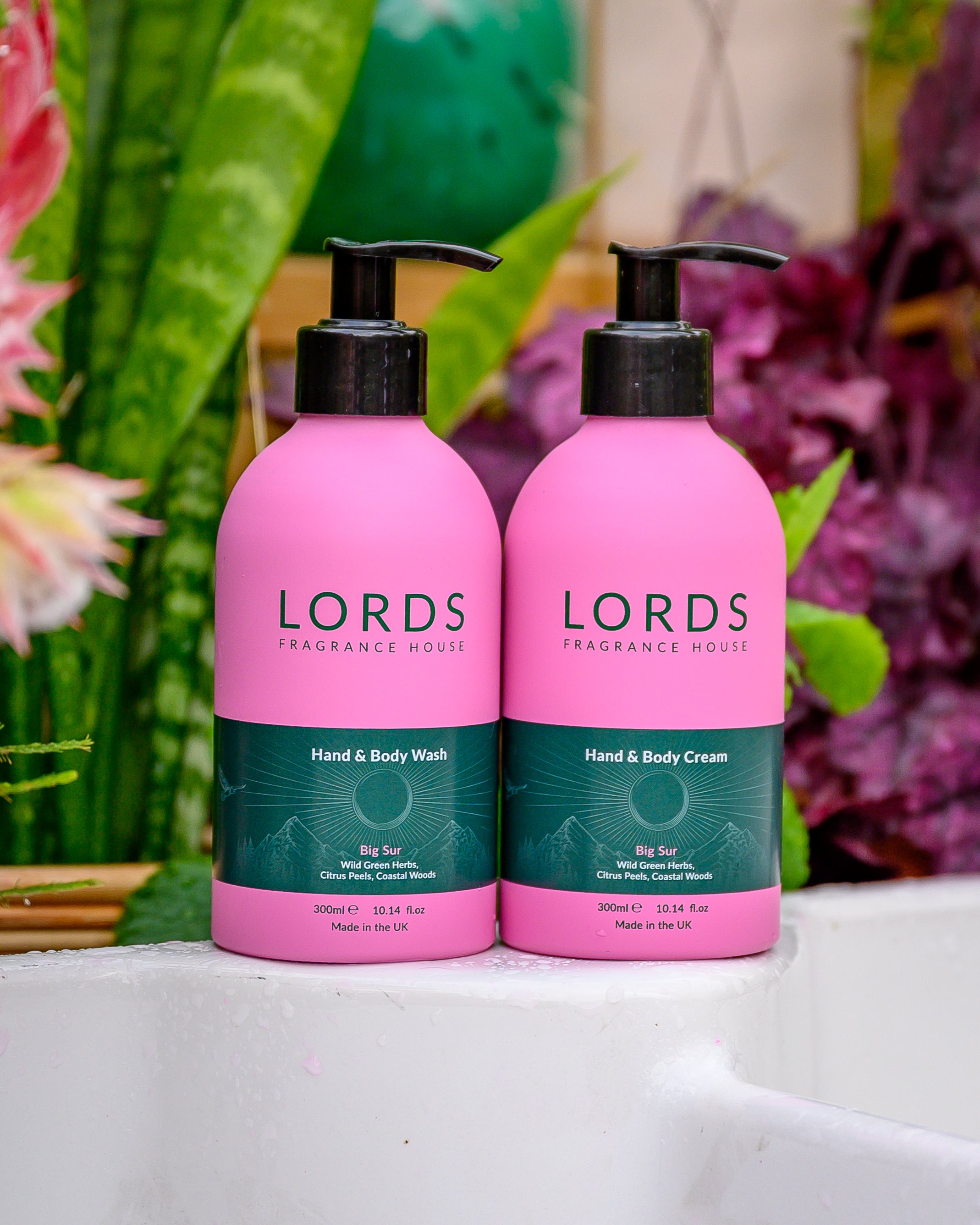 Hand/Body Wash & Cream DUO, Pink