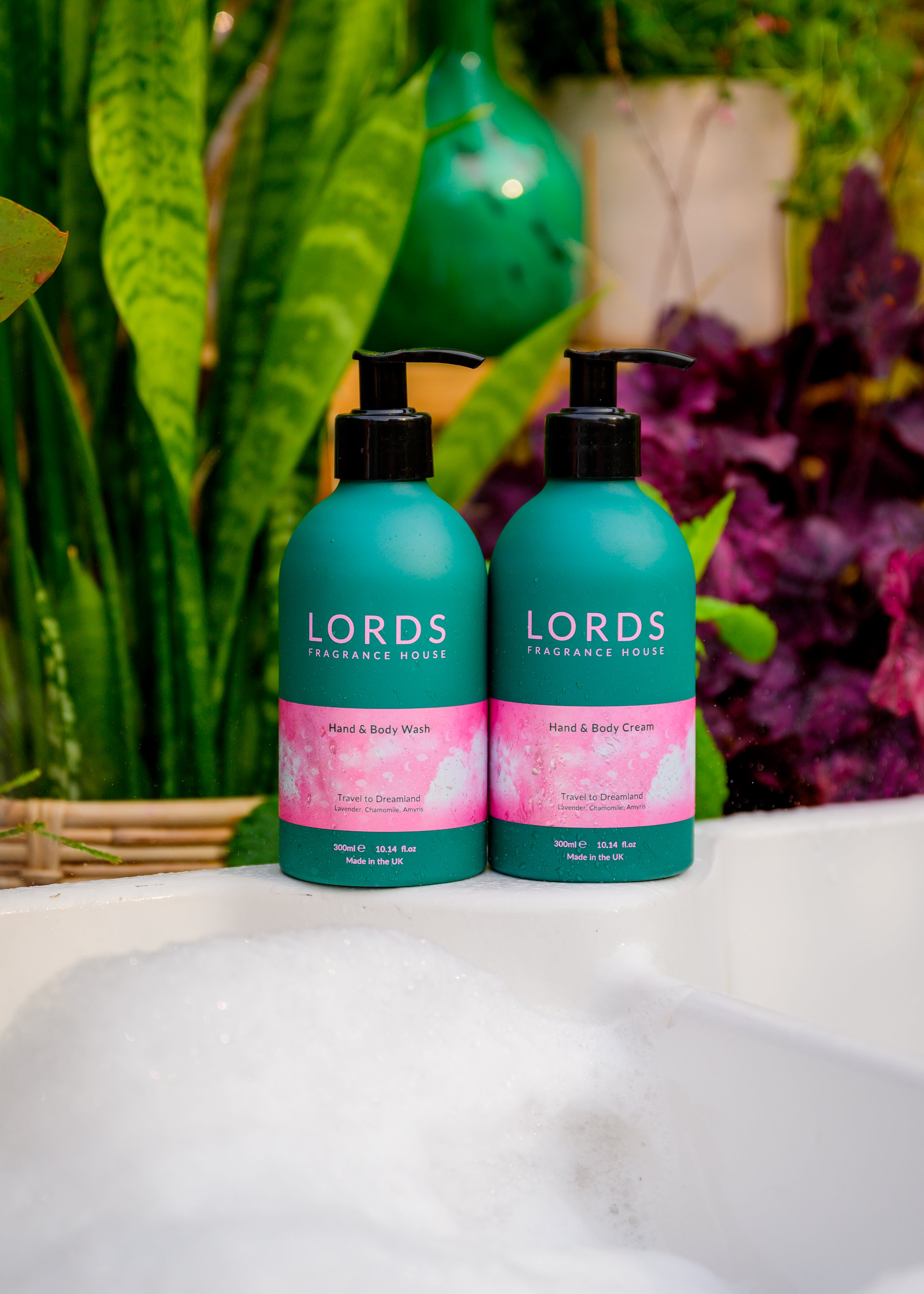 Hand/Body Wash & Cream DUO, Green