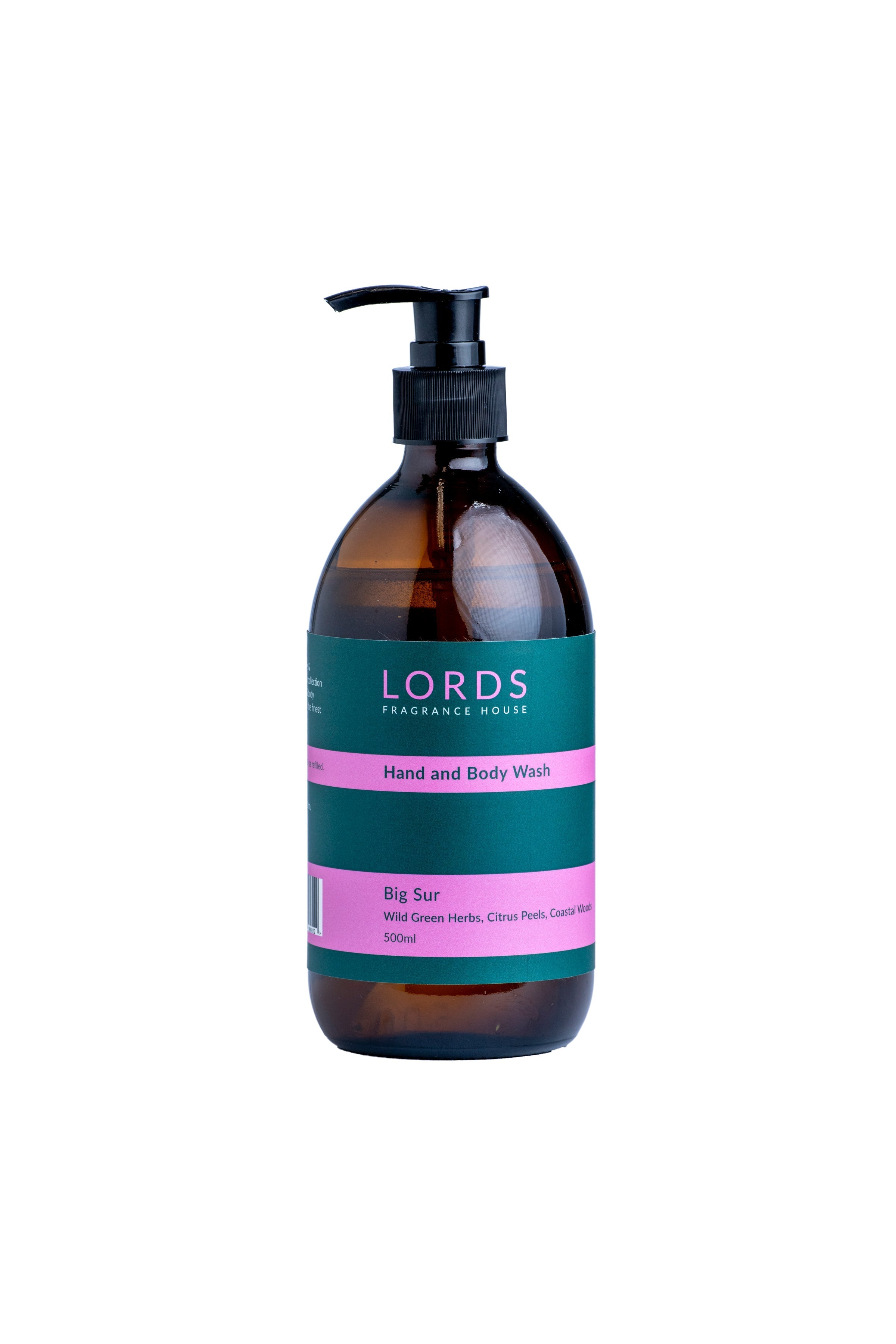 Organic Hand and Body Wash Refill 1litre