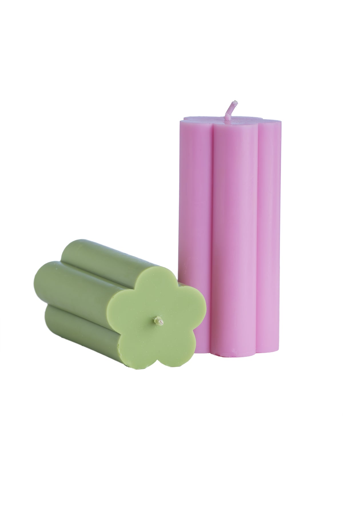 Flower Pillar Candles