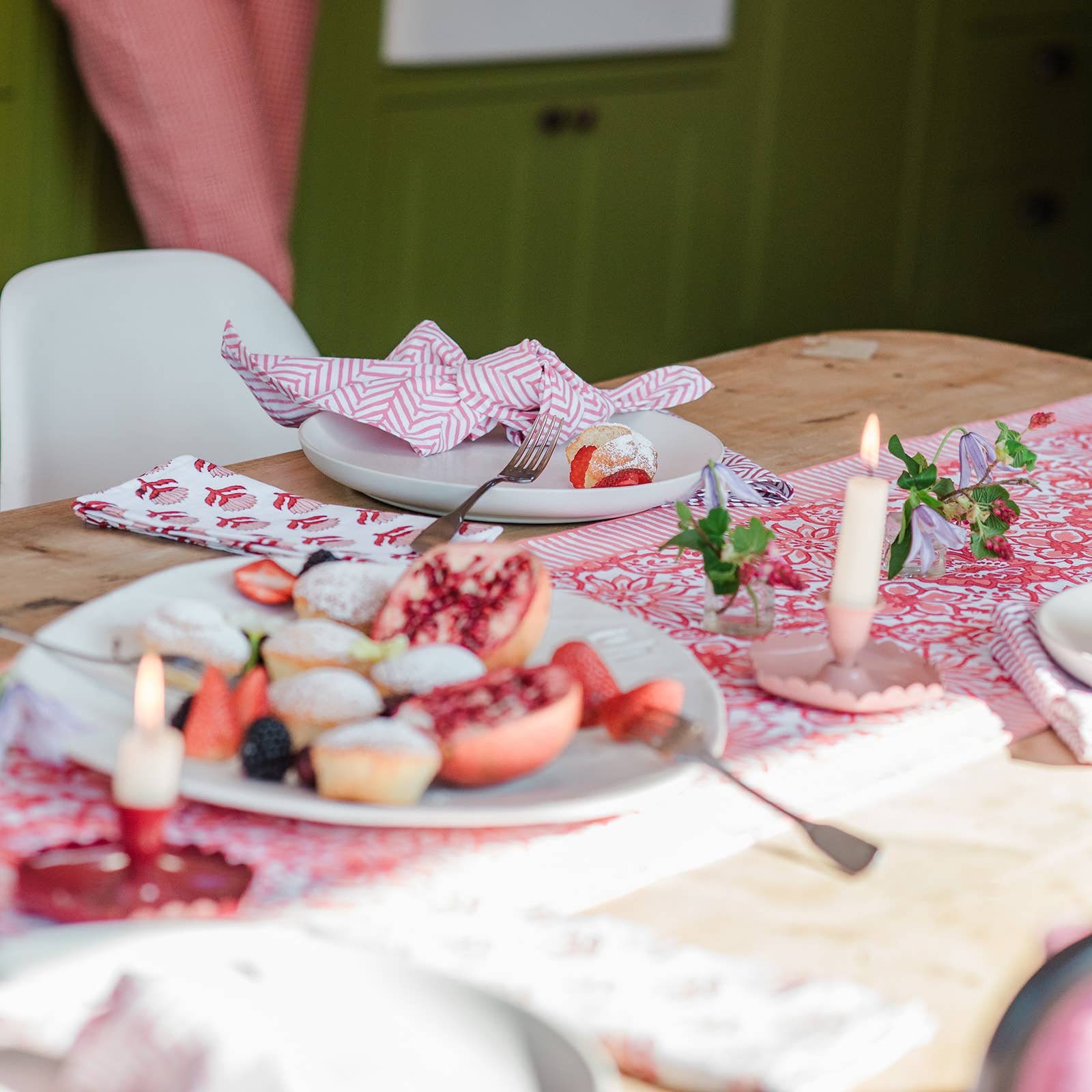 NEW BLUSH candle stick holder