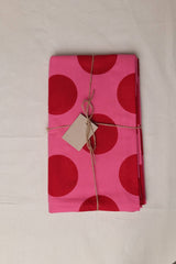Pink and Red Spot Tablecloth