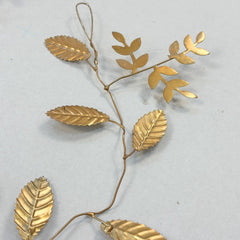 Antique Gold Leaf Garland