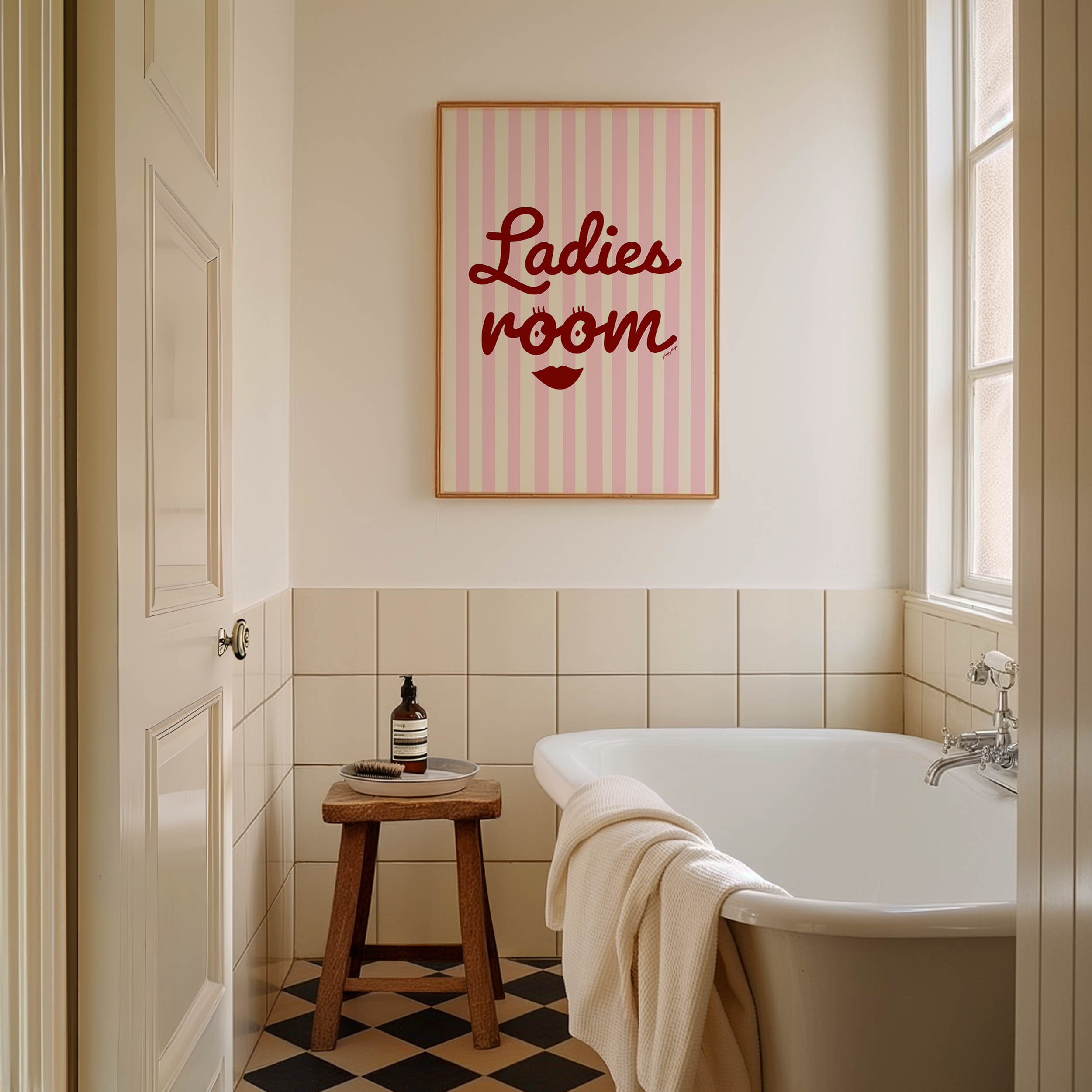 Ladies Room Print